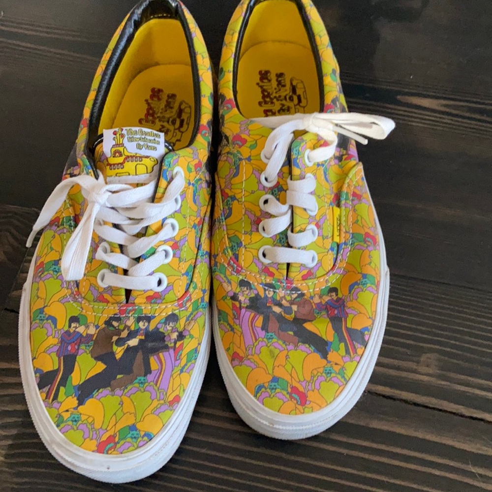 Original Yellow submarine Beatles Vans shoes